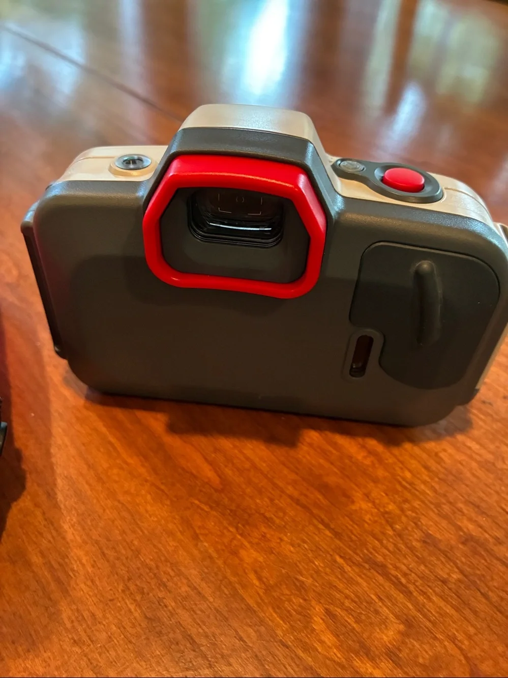 Canon Sure Shot WP-1 Waterproof Film Camera - Red/White